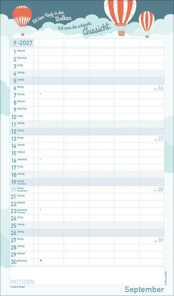 Bild: 9783819303470 | Glücksmomente 2027 | Verlag Korsch | Kalender | 13 S. | Deutsch | 2027