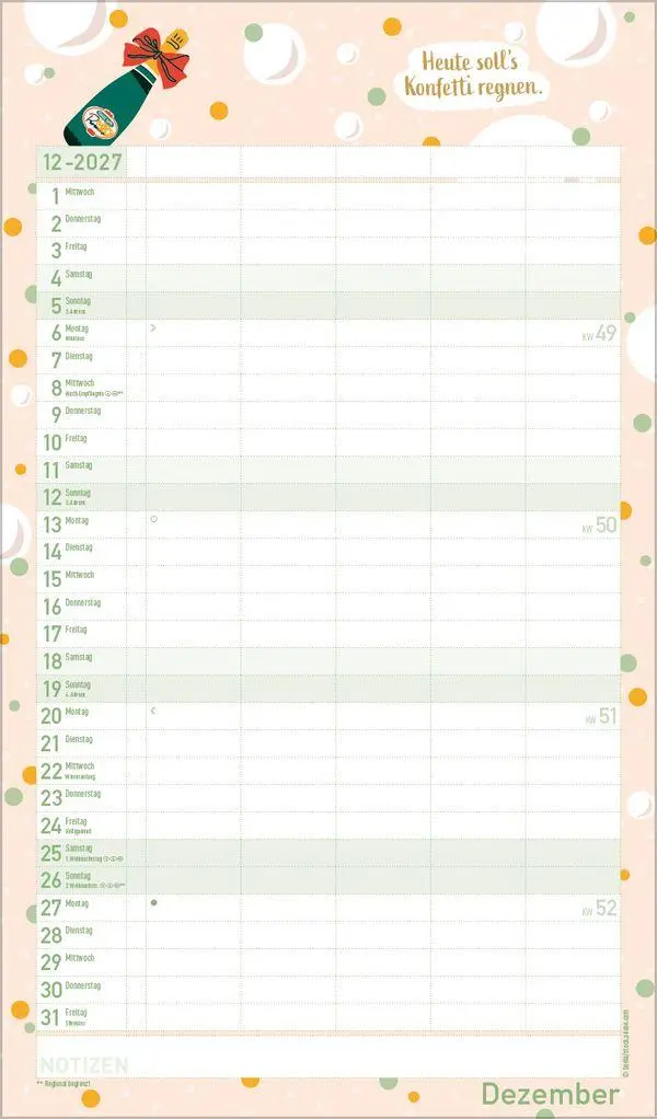 Bild: 9783819303470 | Glücksmomente 2027 | Verlag Korsch | Kalender | 13 S. | Deutsch | 2027