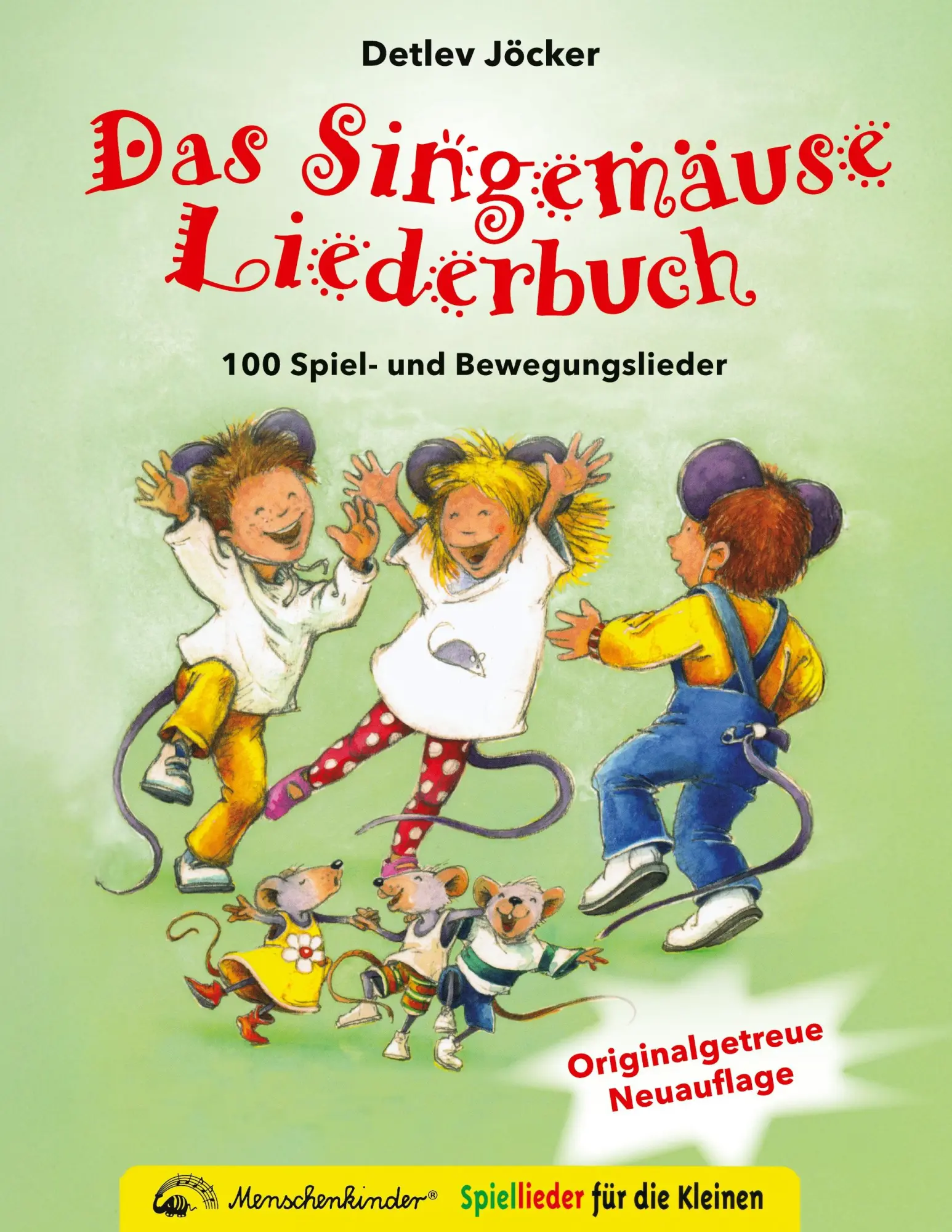 Cover: 9783895163470 | Das Singemäuse Liederbuch (Originalgetreue Neuauflage) | Detlev Jöcker