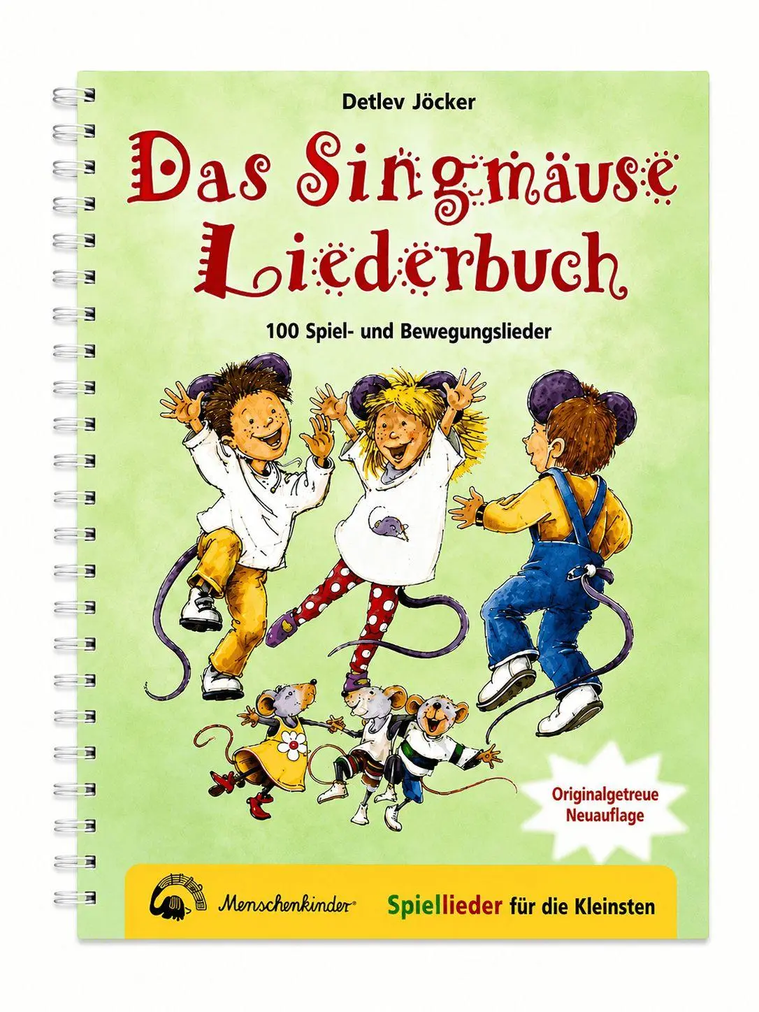 Bild: 9783895163470 | Das Singemäuse Liederbuch (Originalgetreue Neuauflage) | Detlev Jöcker