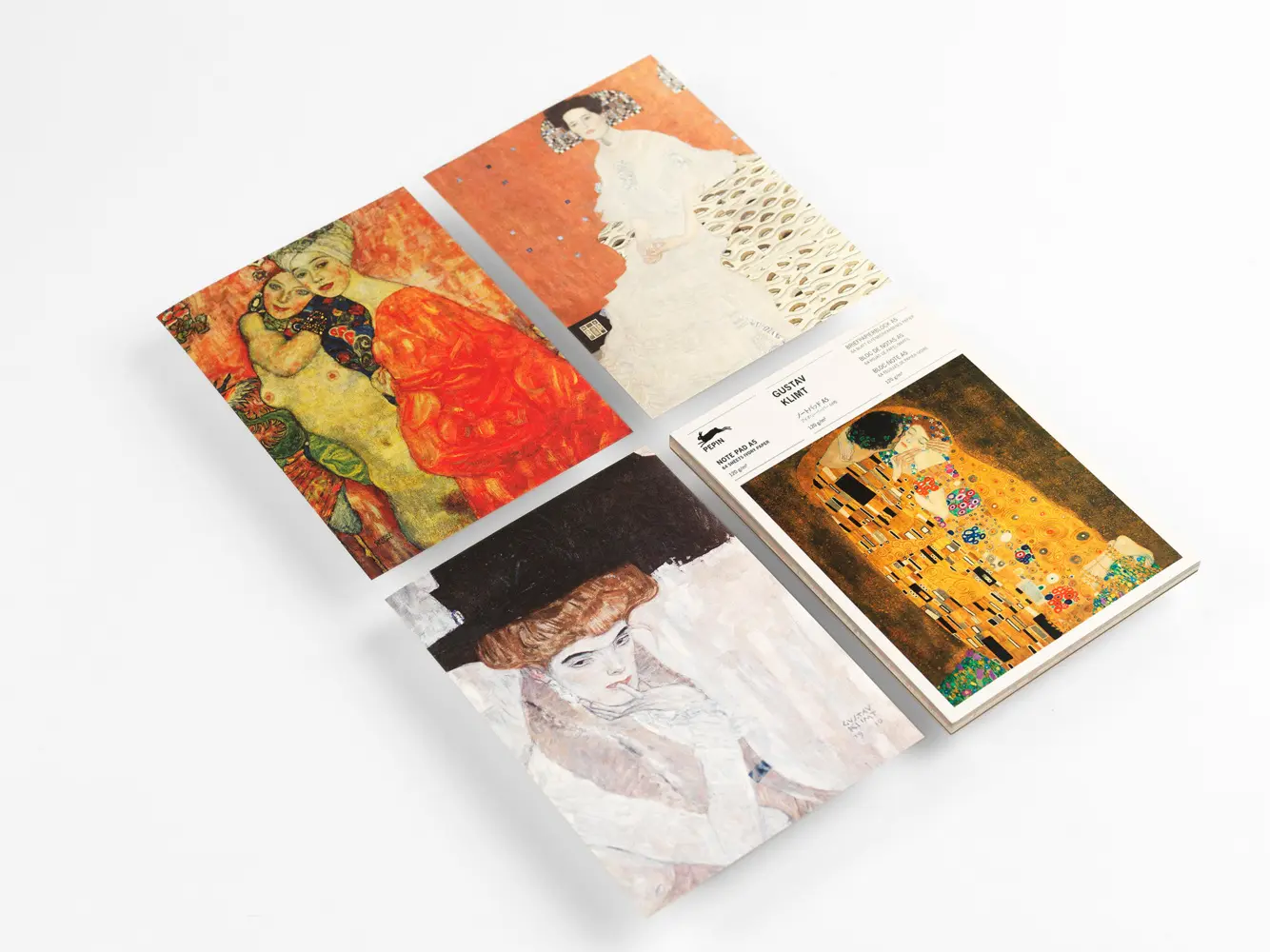 Bild: 9789460093470 | Gustav Klimt | Writing Paper &amp; Note Pad A5 | Pepin van Roojen | 2022
