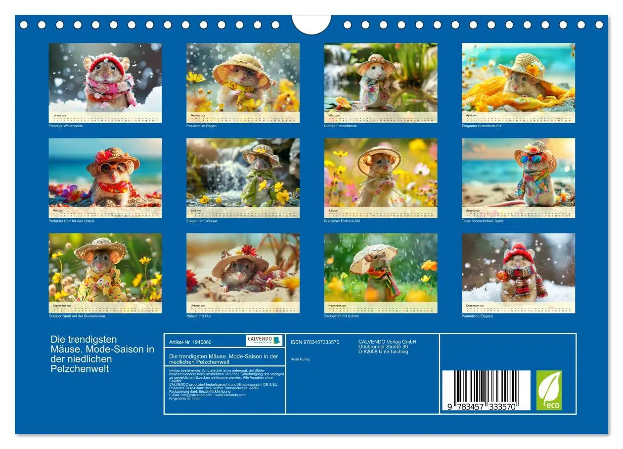 Bild: 9783457333570 | Die trendigsten Mäuse. Mode-Saison in der niedlichen Pelzchenwelt...
