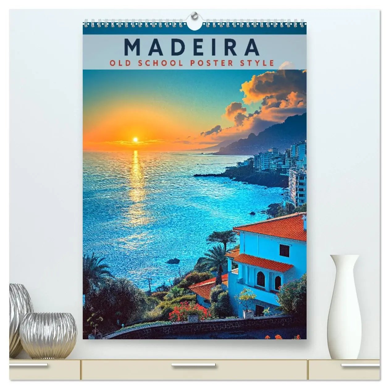 Cover: 9783516283570 | Madeira - Old School Poster Style (hochwertiger Premium...