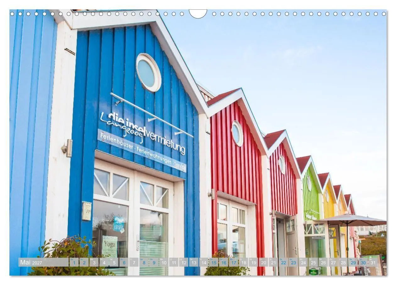 Bild: 9783569513570 | Am Strand von Langeoog (Wandkalender 2027 DIN A3 quer), CALVENDO...