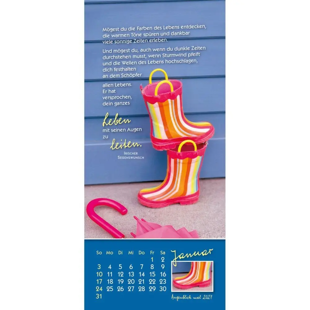 Bild: 9783754883570 | Augenblick mal 2027 | Der (kleine) Symbol-Kalender | Anke Will | 14 S.