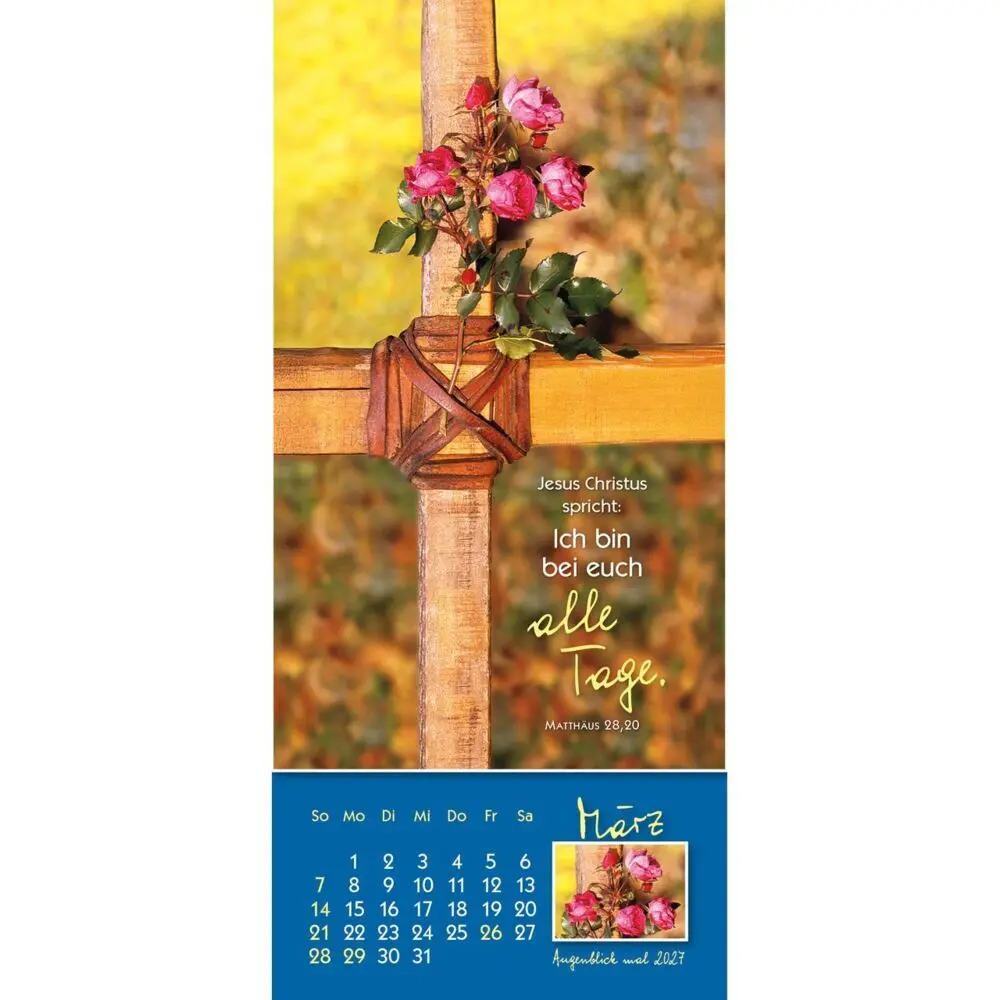 Bild: 9783754883570 | Augenblick mal 2027 | Der (kleine) Symbol-Kalender | Anke Will | 14 S.