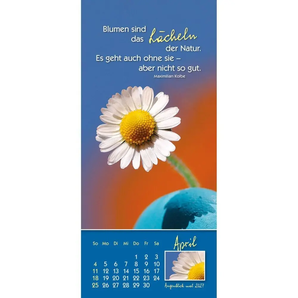 Bild: 9783754883570 | Augenblick mal 2027 | Der (kleine) Symbol-Kalender | Anke Will | 14 S.