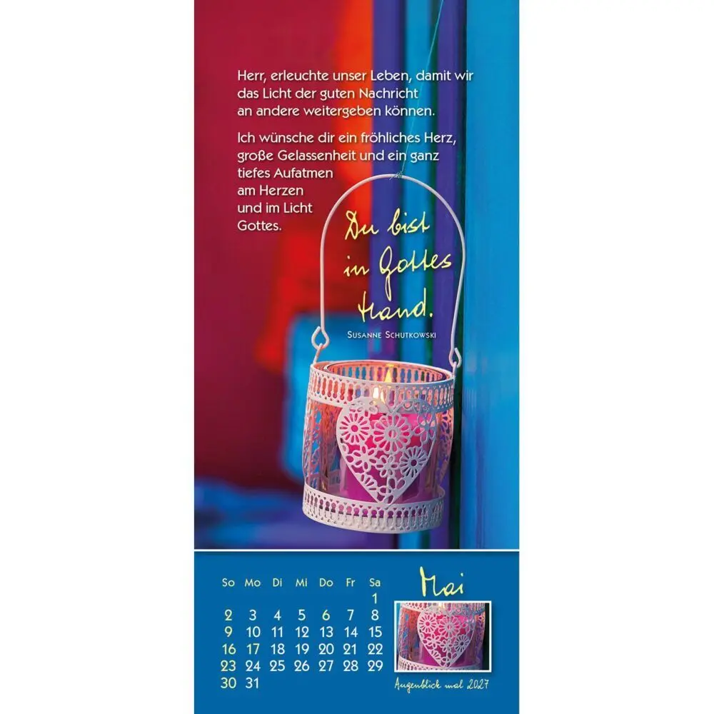 Bild: 9783754883570 | Augenblick mal 2027 | Der (kleine) Symbol-Kalender | Anke Will | 14 S.