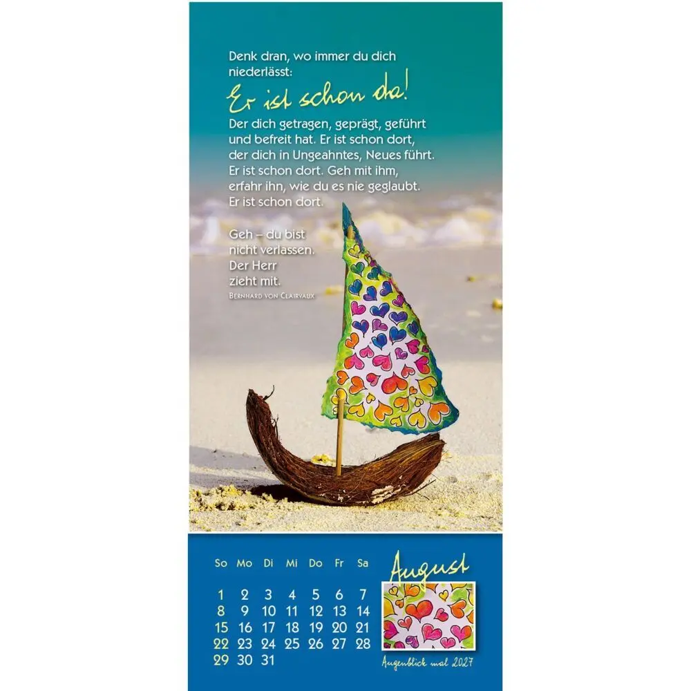 Bild: 9783754883570 | Augenblick mal 2027 | Der (kleine) Symbol-Kalender | Anke Will | 14 S.