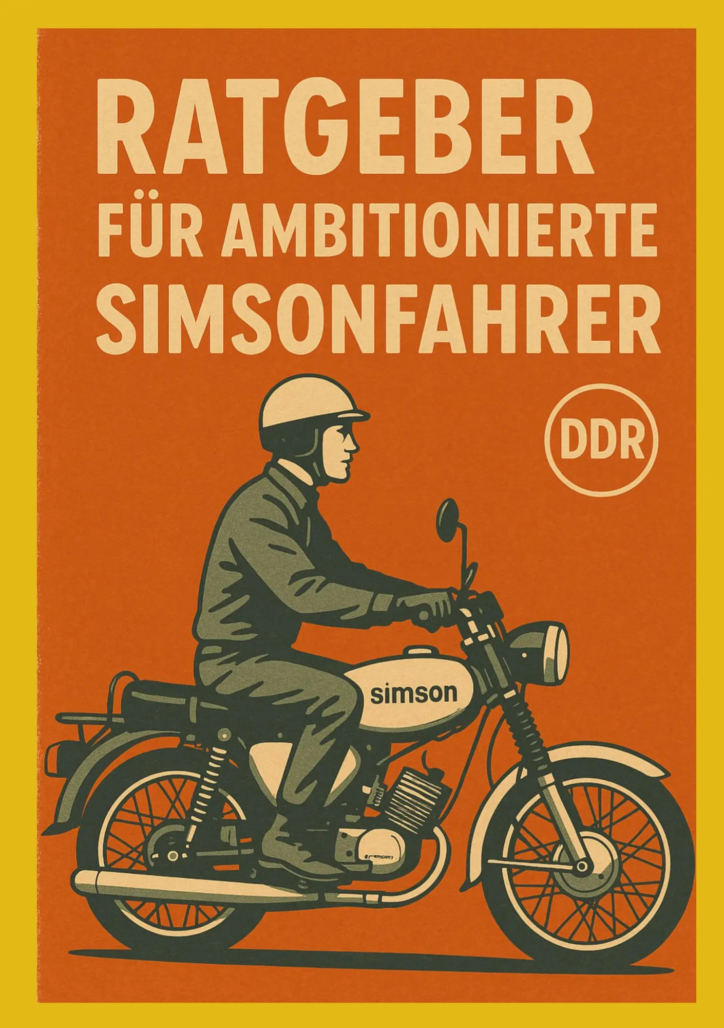 Cover: 9783769353570 | Ratgeber für ambitionierte Simsonfahrer | Robert H. | Taschenbuch