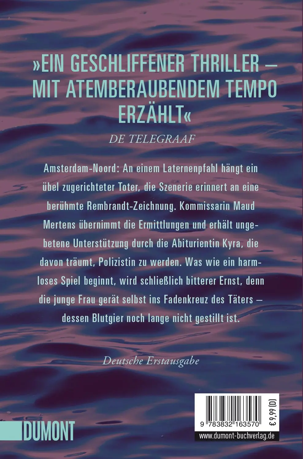 Rückseite: 9783832163570 | Dunkle Flut | Die Nordsee-Morde (1) | Isa Maron | Taschenbuch | 391 S.