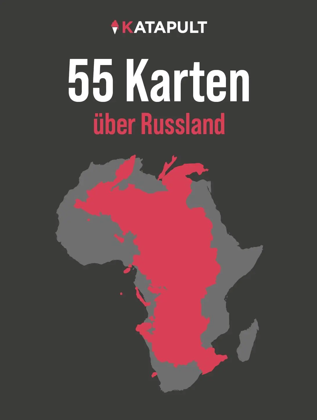 Cover: 9783948923570 | 55 Karten über Russland | KATAPULT-Verlag | Buch | 128 S. | Deutsch