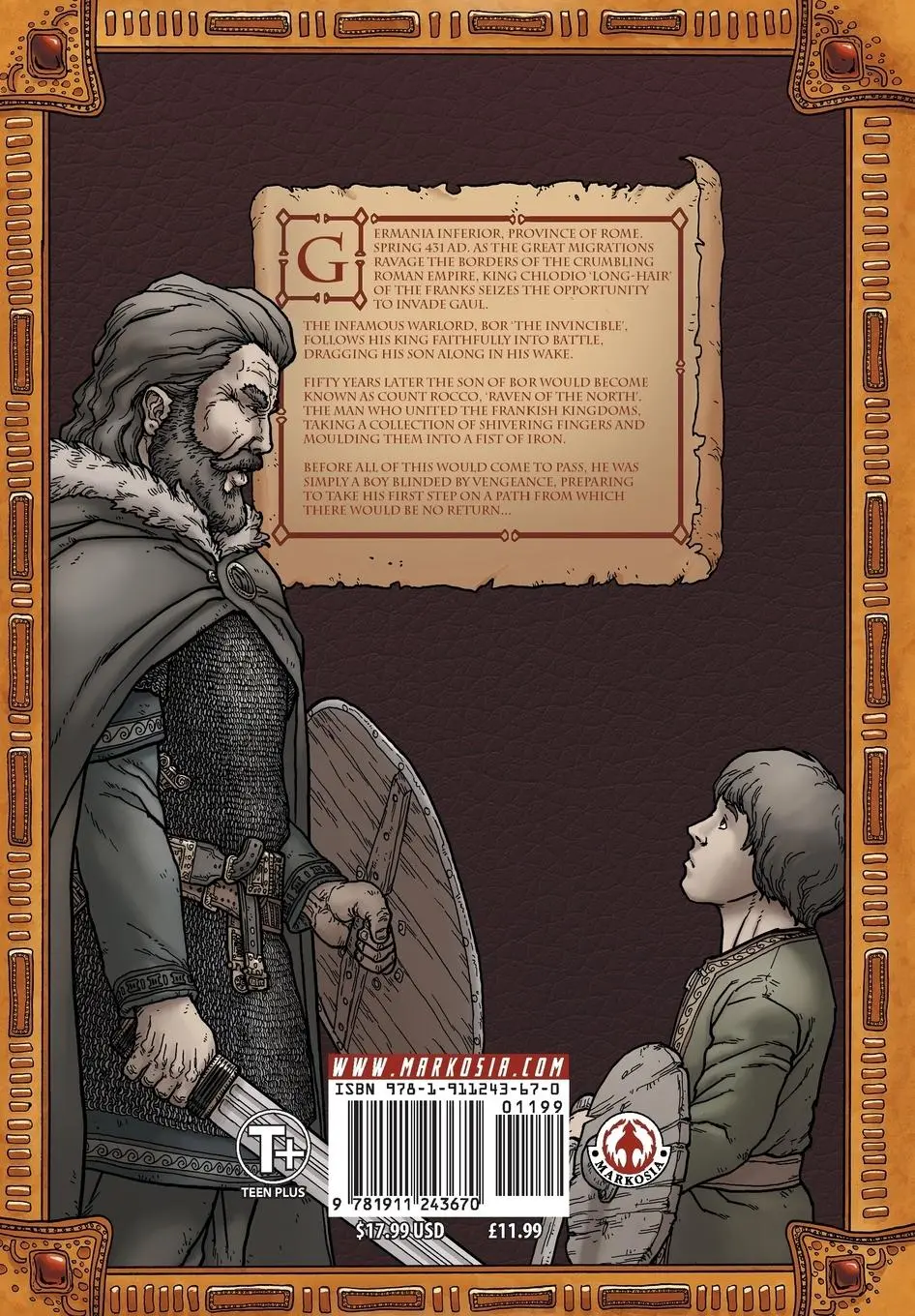 Rückseite: 9781911243670 | Heirs of Rome | Stormbringer | Toni Karonen | Taschenbuch | Englisch