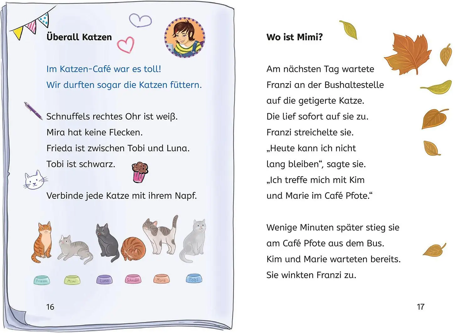 Bild: 9783440183670 | Die drei !!!, Bücherhelden 2. Klasse, Tatort Katzen-Café | Heger