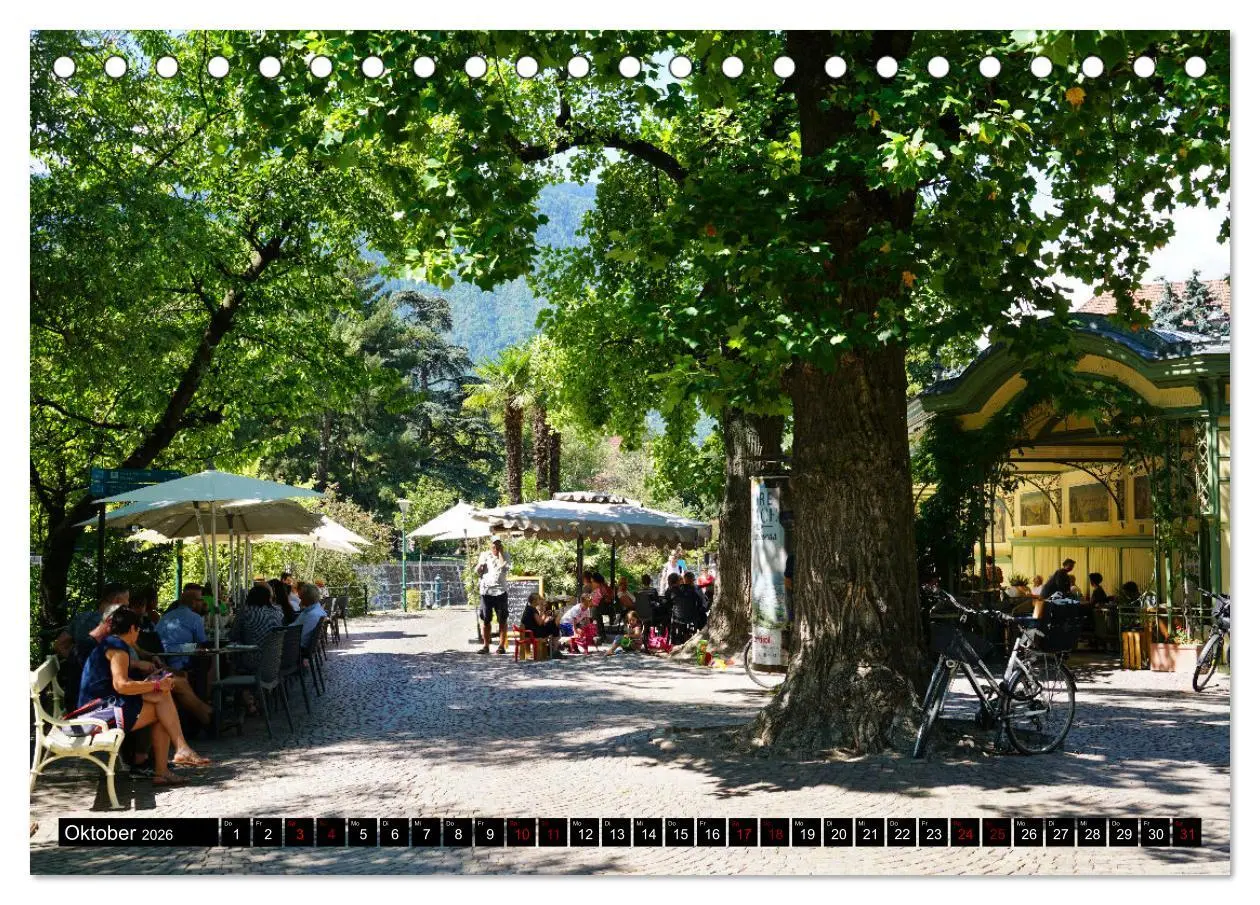 Bild: 9783457563670 | Spaziergang in Meran (Tischkalender 2026 DIN A5 quer), CALVENDO...