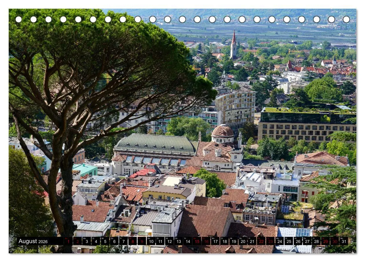 Bild: 9783457563670 | Spaziergang in Meran (Tischkalender 2026 DIN A5 quer), CALVENDO...