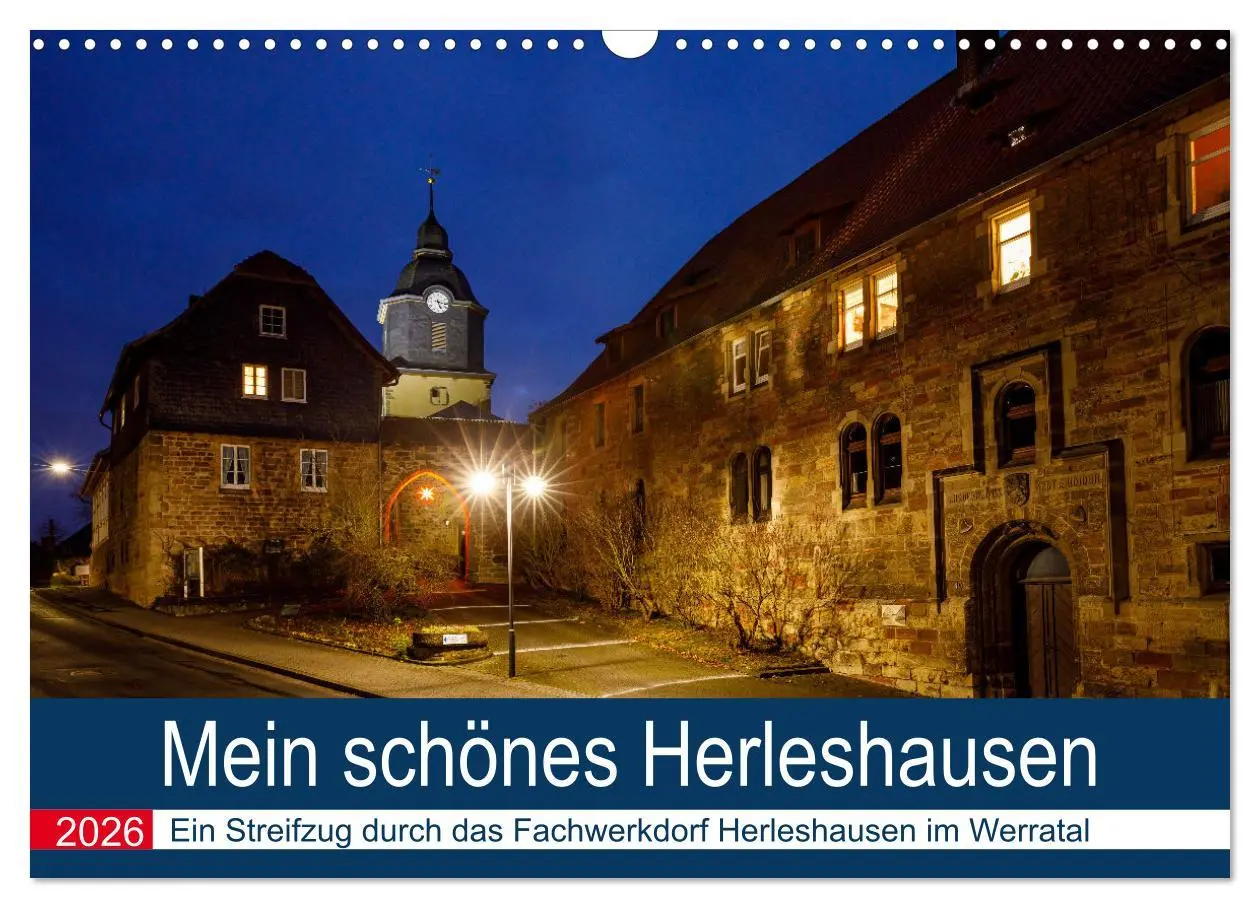 Cover: 9783457633670 | Mein schönes Herleshausen (Wandkalender 2026 DIN A3 quer), CALVENDO...