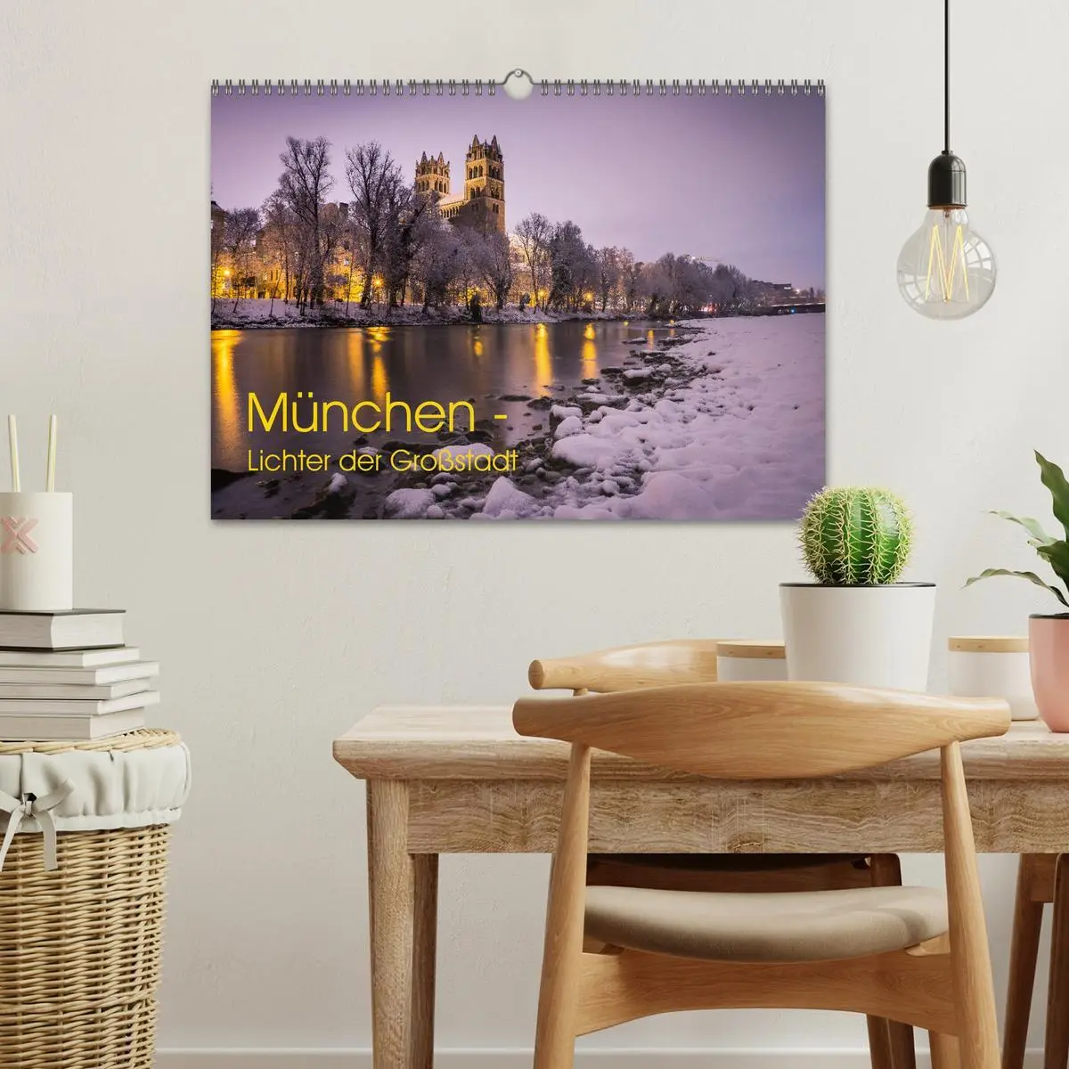 Bild: 9783457873670 | München - Lichter der Großstadt (Wandkalender 2026 DIN A3 quer),...