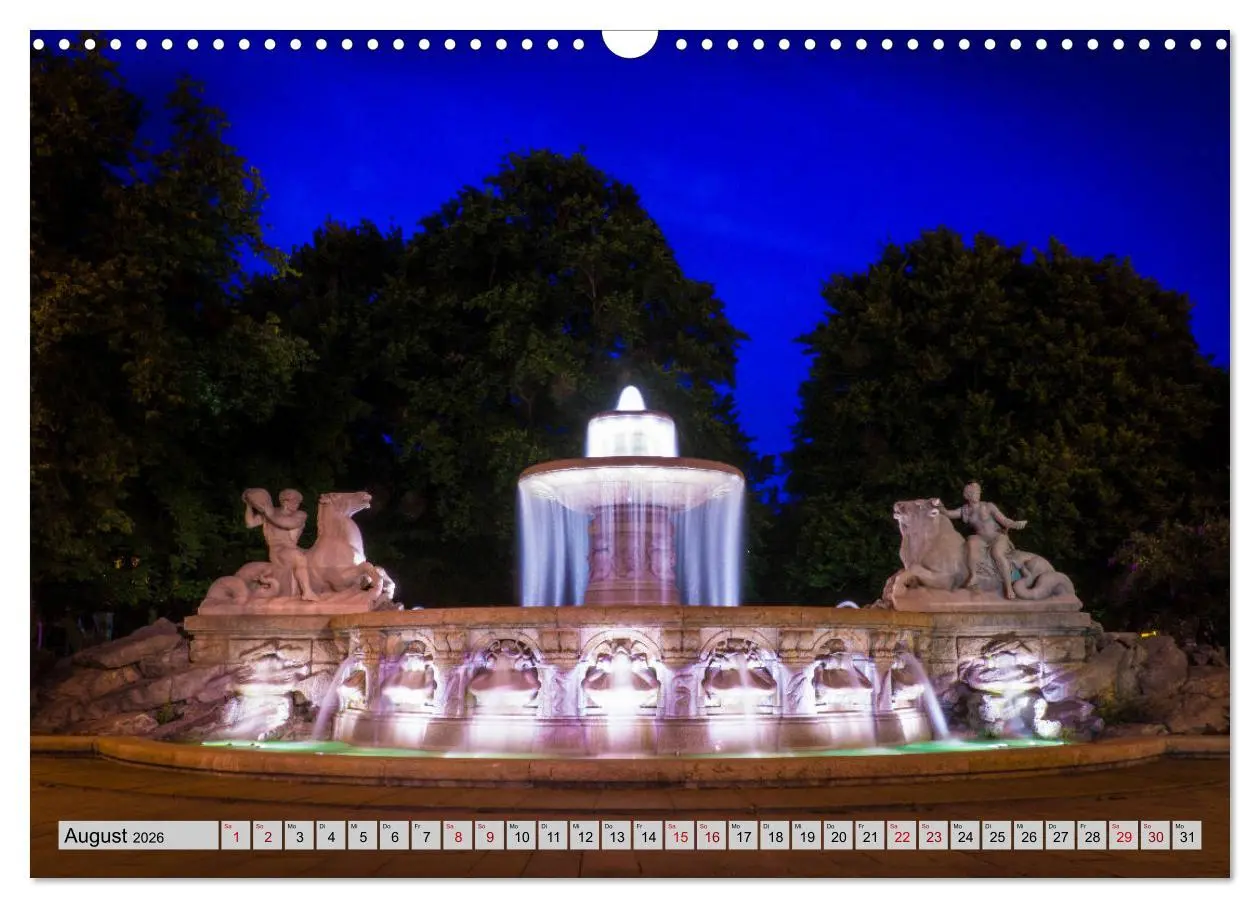 Bild: 9783457873670 | München - Lichter der Großstadt (Wandkalender 2026 DIN A3 quer),...
