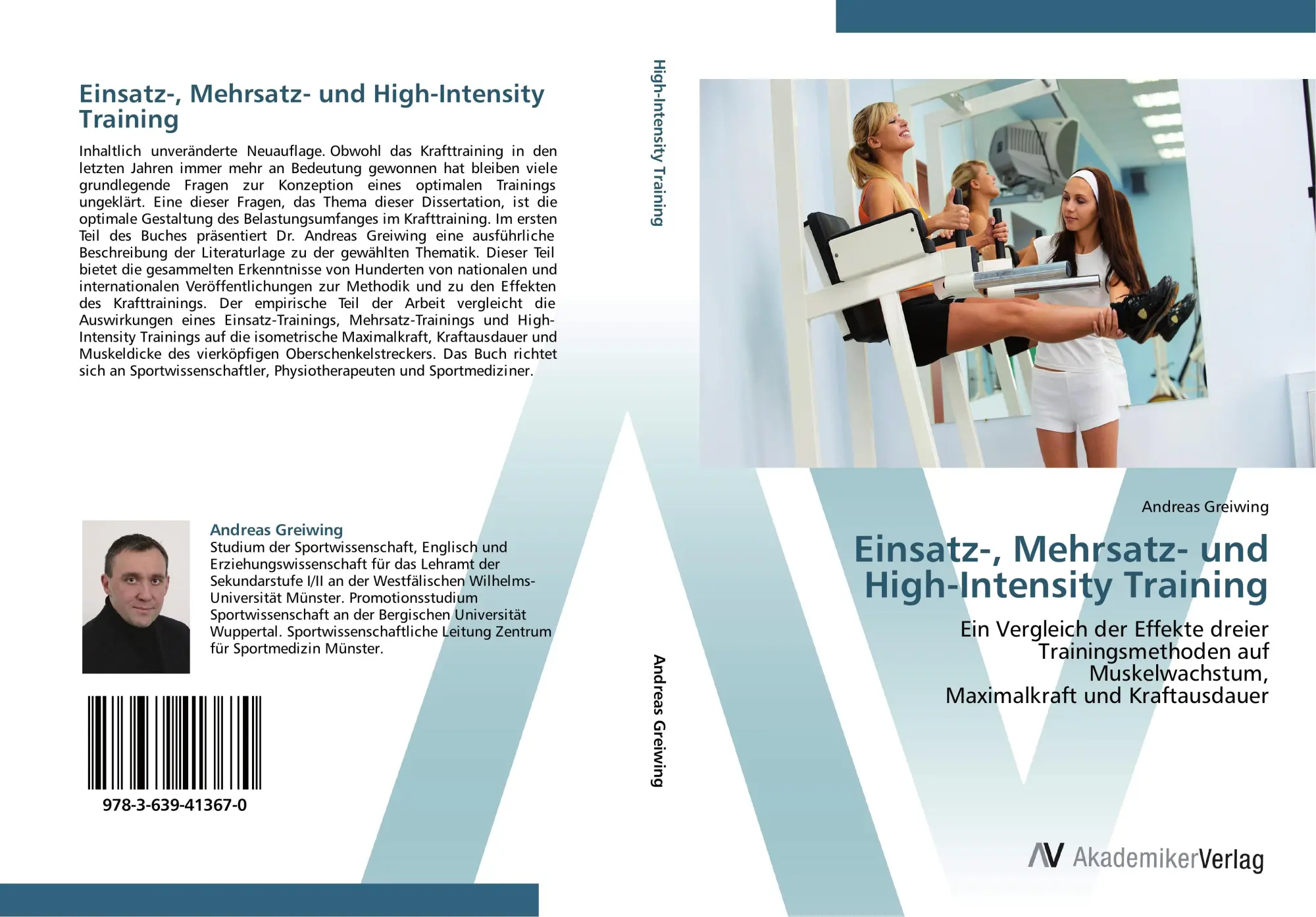 Cover: 9783639413670 | Einsatz-, Mehrsatz- und High-Intensity Training | Andreas Greiwing