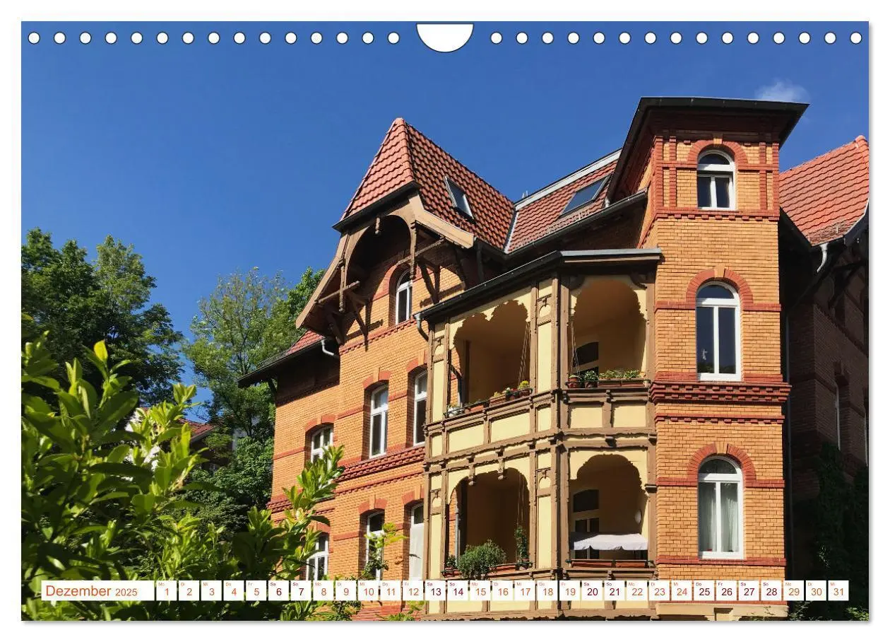 Bild: 9783383823770 | Eisenach Villen-Architektur Prachtstücke (Wandkalender 2025 DIN A4...