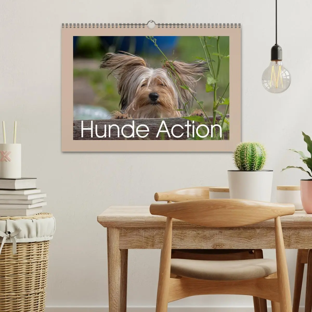 Bild: 9783457553770 | Hunde Action (Wandkalender 2026 DIN A3 quer), CALVENDO Monatskalender