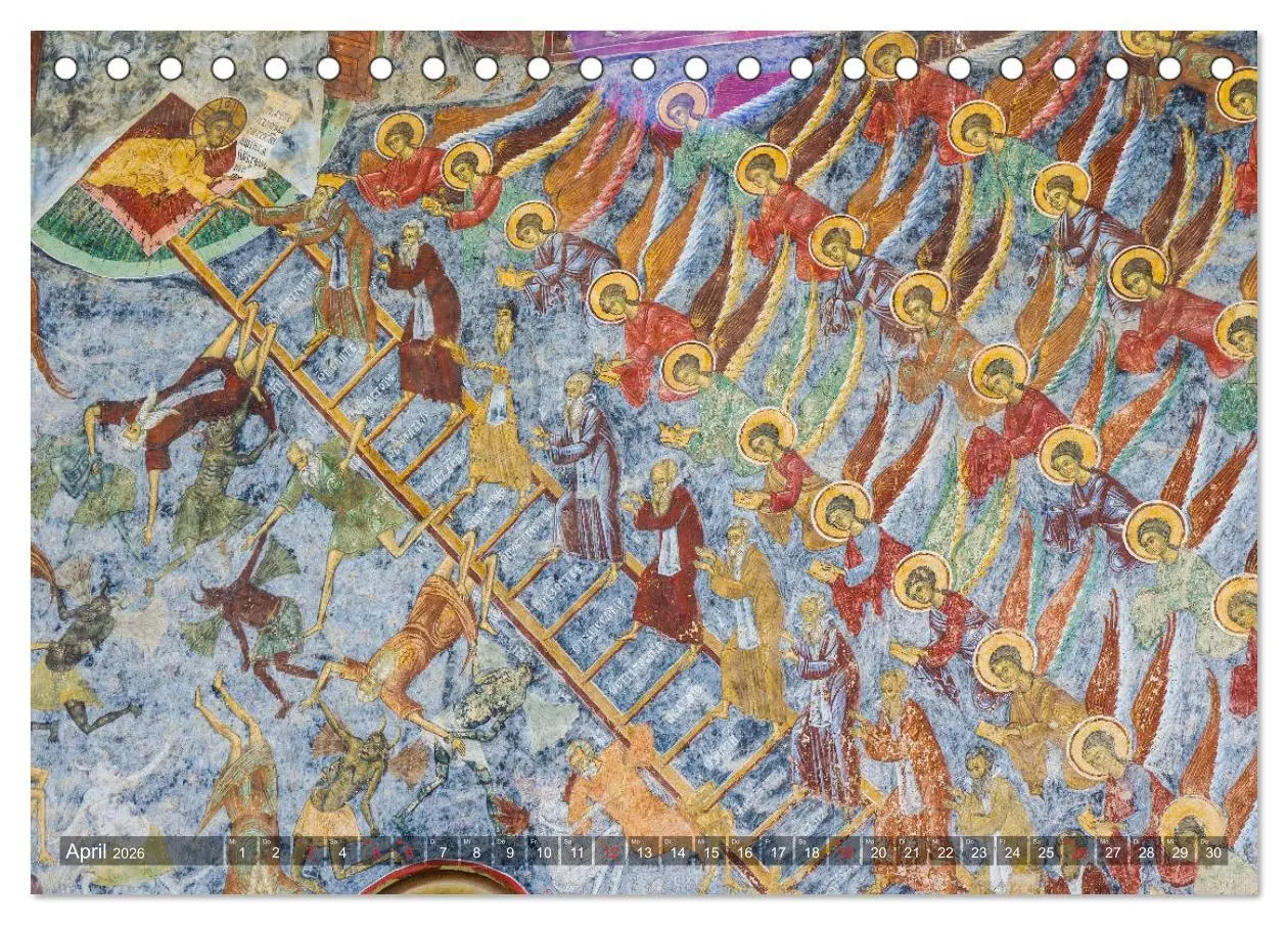 Bild: 9783457933770 | Klöster in der Bucovina (Tischkalender 2026 DIN A5 quer), CALVENDO...