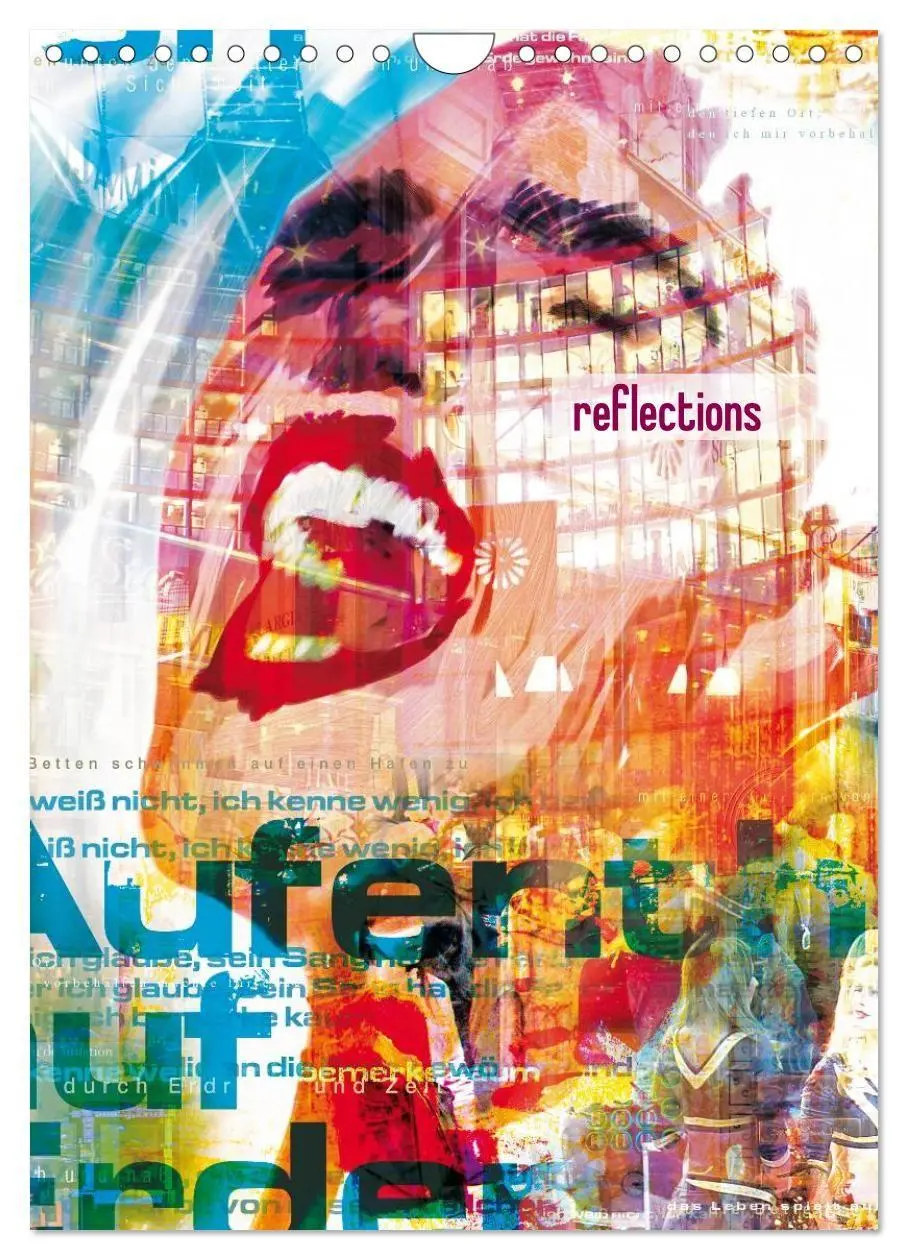 Cover: 9783594243770 | reflections (Wandkalender 2027 DIN A4 hoch), CALVENDO Monatskalender