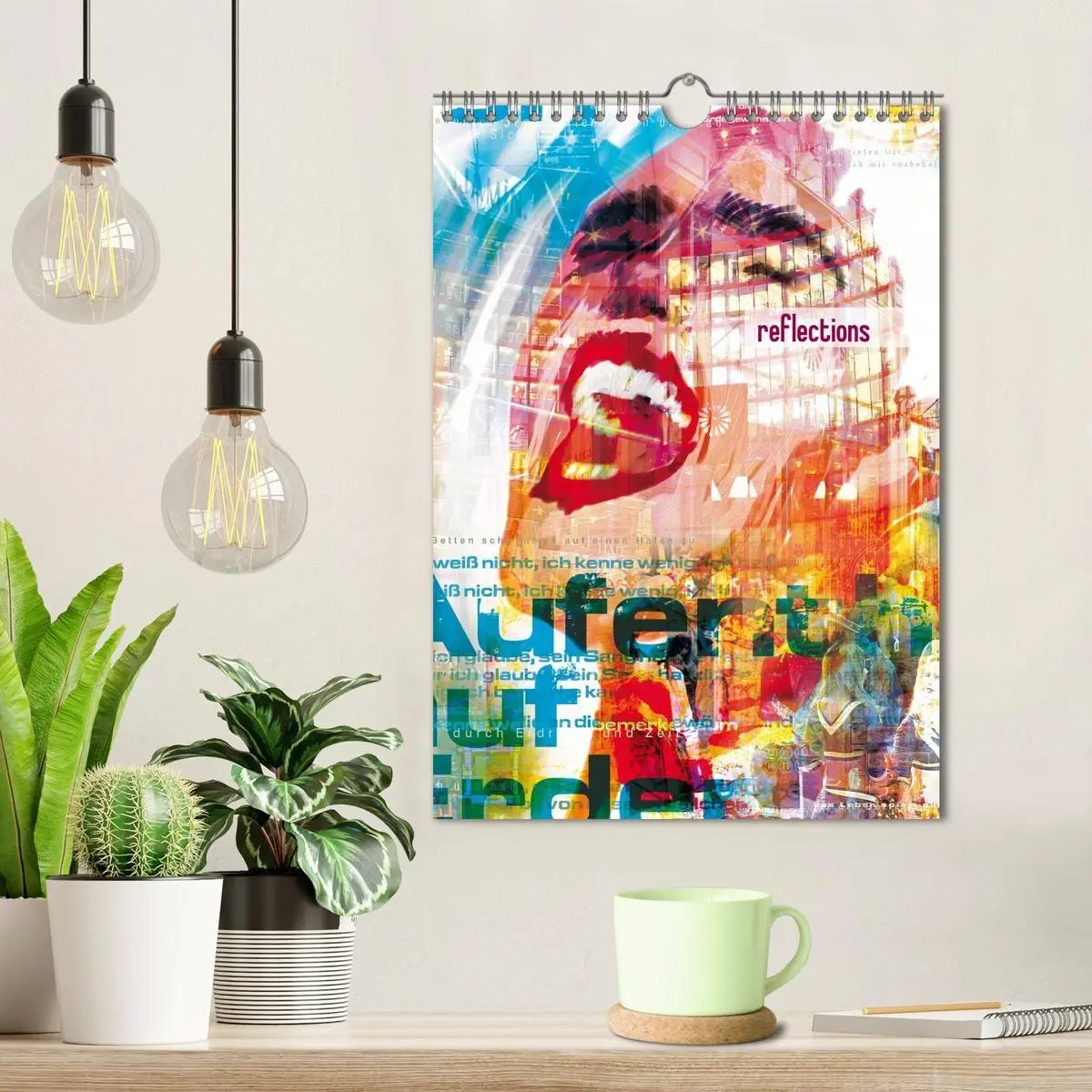 Bild: 9783594243770 | reflections (Wandkalender 2027 DIN A4 hoch), CALVENDO Monatskalender