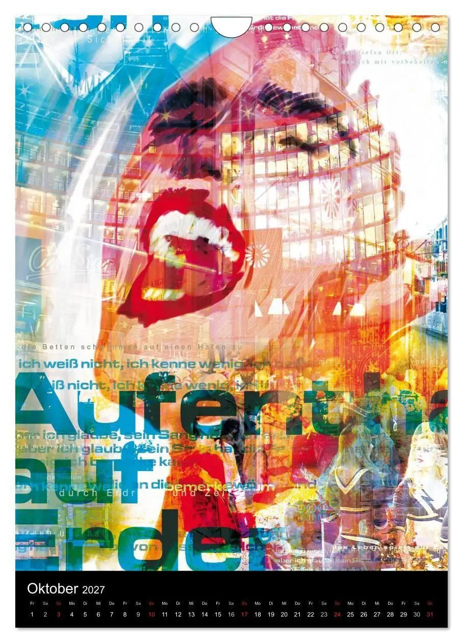 Bild: 9783594243770 | reflections (Wandkalender 2027 DIN A4 hoch), CALVENDO Monatskalender
