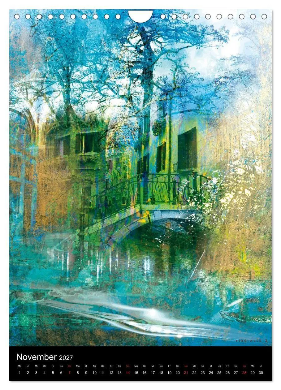 Bild: 9783594243770 | reflections (Wandkalender 2027 DIN A4 hoch), CALVENDO Monatskalender