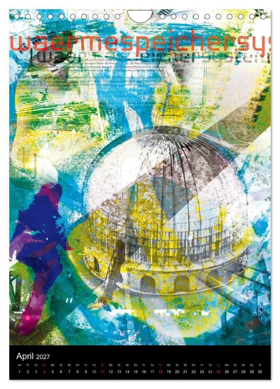 Bild: 9783594243770 | reflections (Wandkalender 2027 DIN A4 hoch), CALVENDO Monatskalender