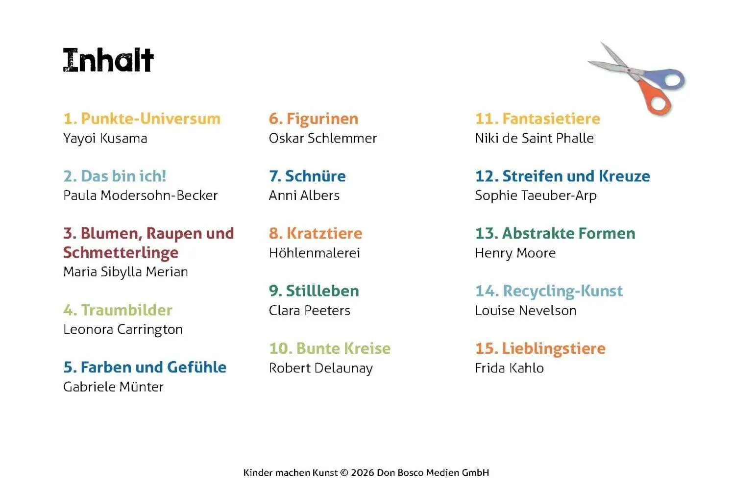 Bild: 4260694923870 | Kinder machen Kunst. Malen und Basteln inspiriert von bekannten...