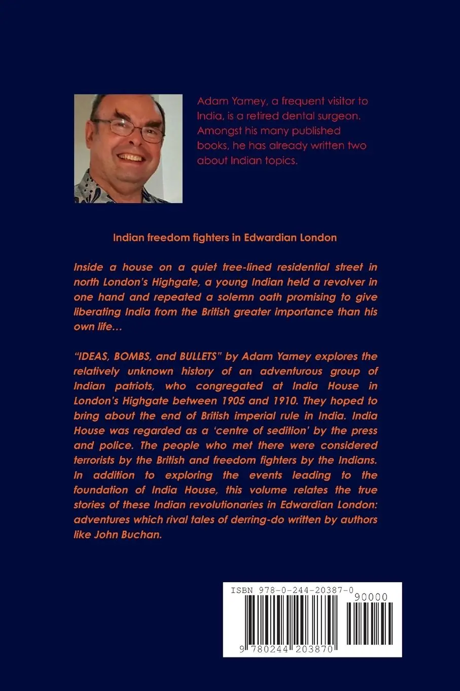 Rückseite: 9780244203870 | IDEAS, BOMBS, and BULLETS | Adam Yamey | Taschenbuch | Englisch | 2019