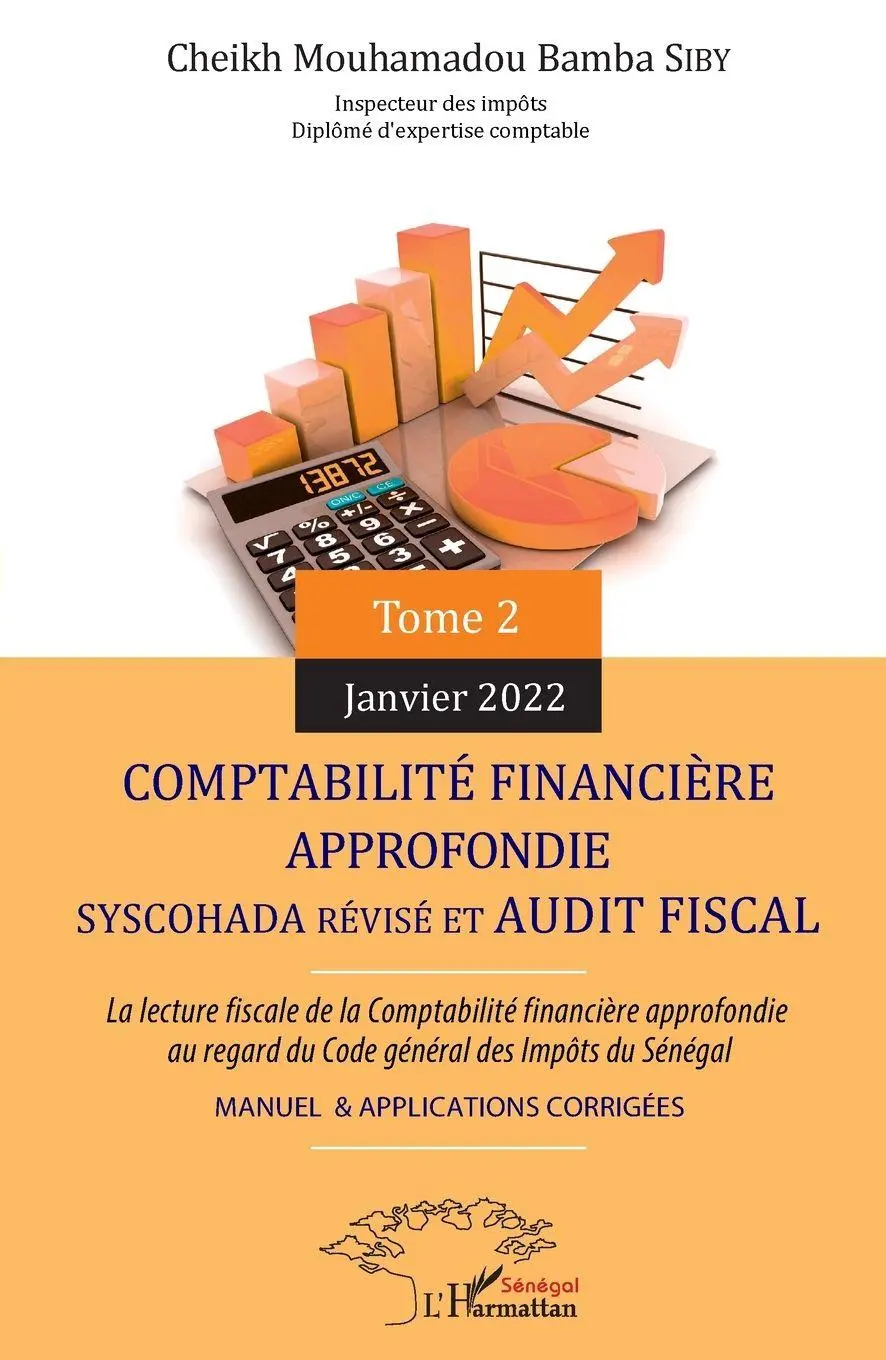 Cover: 9782343243870 | Comptabilité financière approfondie | Cheikh Mouhamadou Bamba Siby