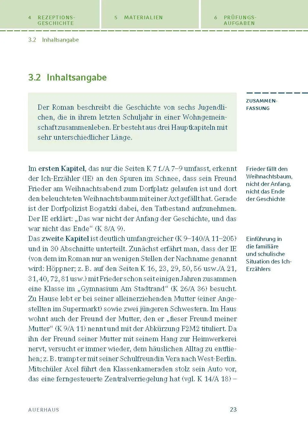 Bild: 9783129303870 | Auerhaus von Bov Bjerg | Textanalyse und Interpretation | Bov Bjerg