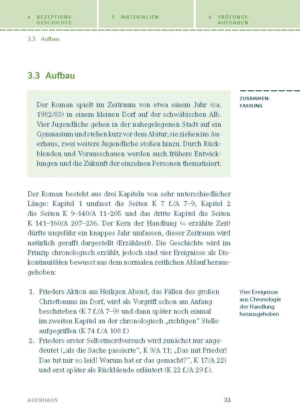 Bild: 9783129303870 | Auerhaus von Bov Bjerg | Textanalyse und Interpretation | Bov Bjerg