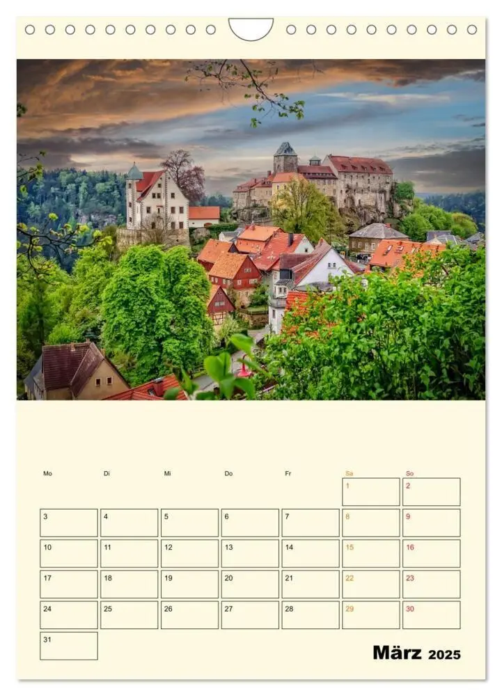 Bild: 9783435903870 | Mein Sachsen (Wandkalender 2025 DIN A4 hoch), CALVENDO Monatskalender