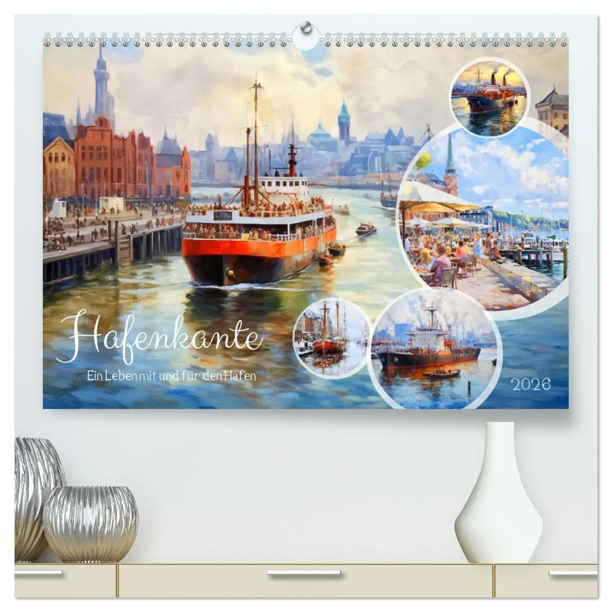Cover: 9783457473870 | Hafenkante - Ein Leben mit und für den Hafen (hochwertiger Premium...