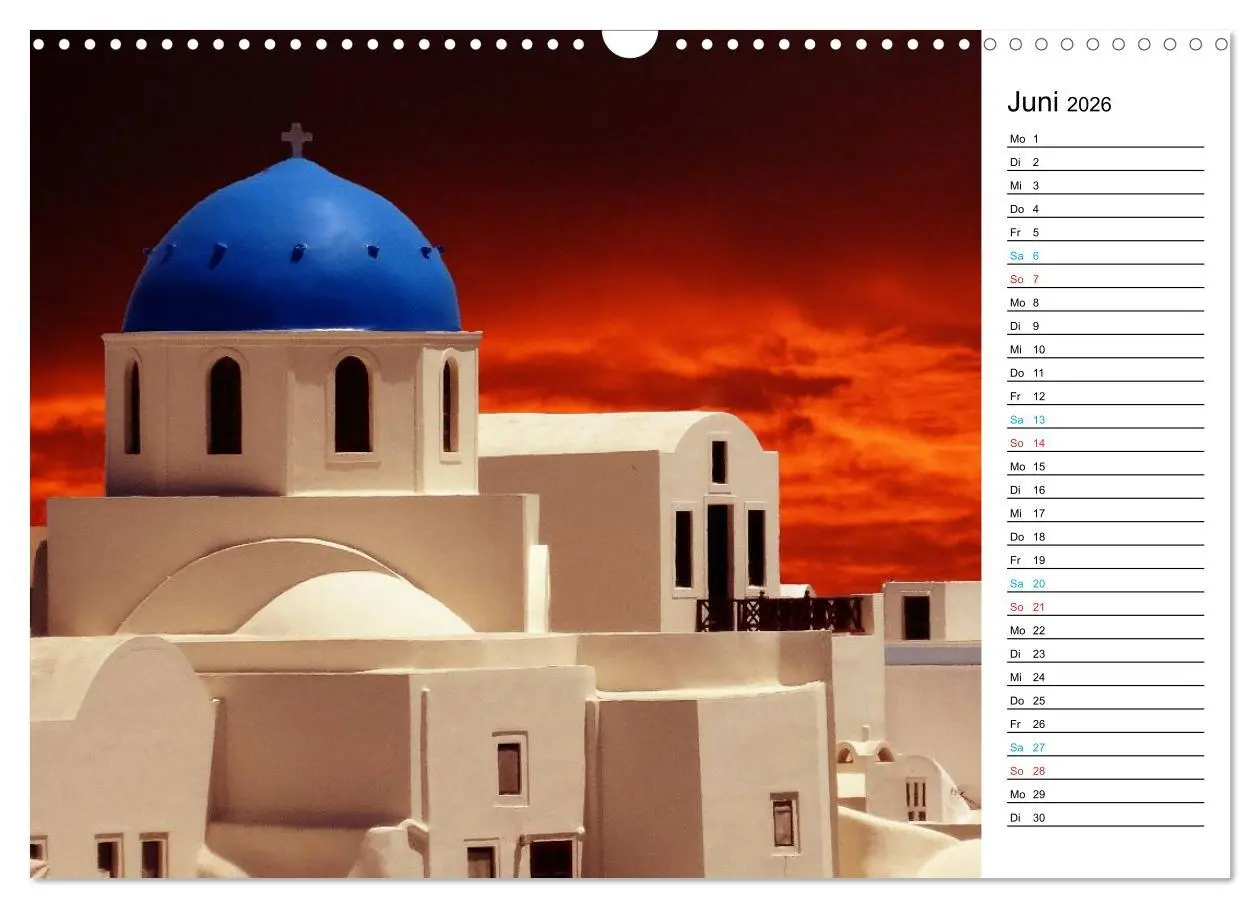 Bild: 9783516013870 | Traumziele in Europa (Wandkalender 2026 DIN A3 quer), CALVENDO...