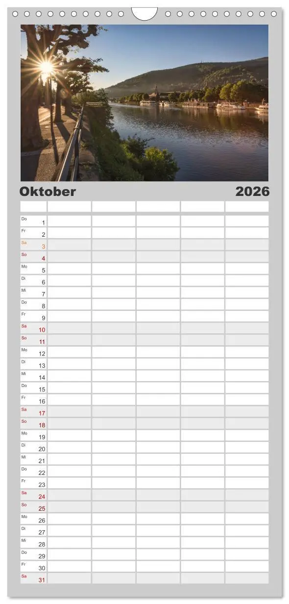 Bild: 9783516493870 | Familienplaner 2026 - Mein Heidelberg - Unterwegs zwischen Neckar...