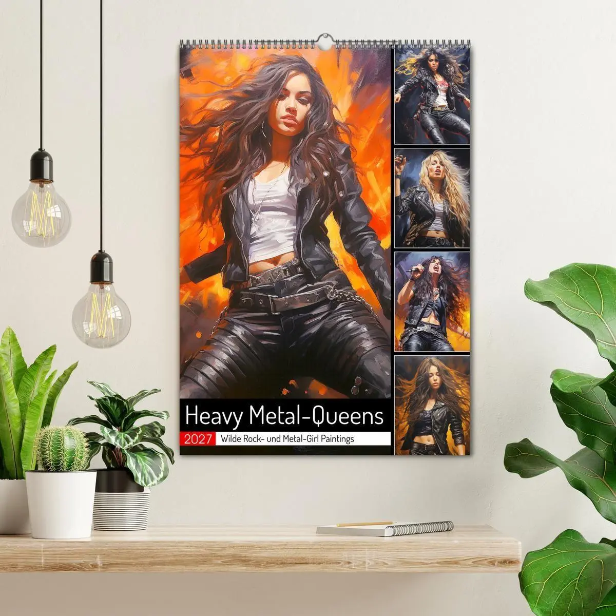 Bild: 9783569273870 | Heavy Metal-Queens. Wilde Rock- und Metal-Girl Paintings...