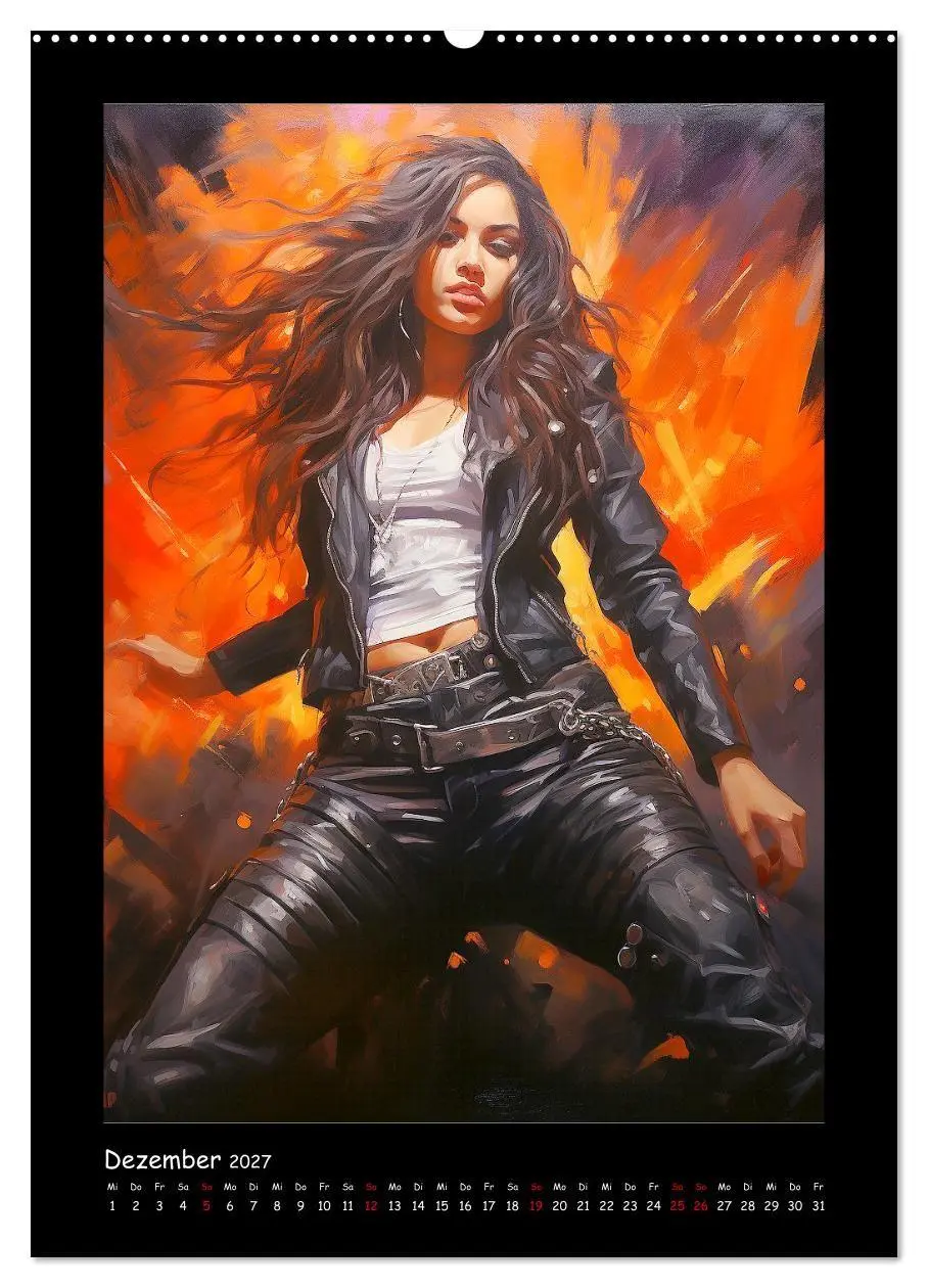 Bild: 9783569273870 | Heavy Metal-Queens. Wilde Rock- und Metal-Girl Paintings...