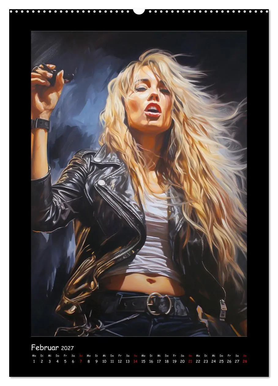 Bild: 9783569273870 | Heavy Metal-Queens. Wilde Rock- und Metal-Girl Paintings...