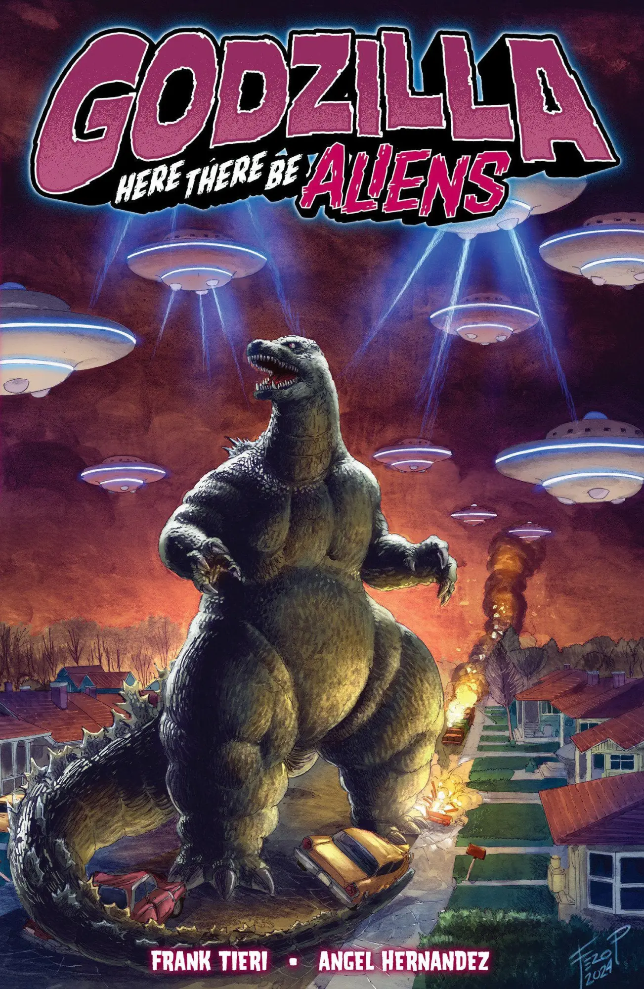 Cover: 9798887243870 | Godzilla: Here There Be Aliens | Angel Hernandez (u. a.) | Taschenbuch