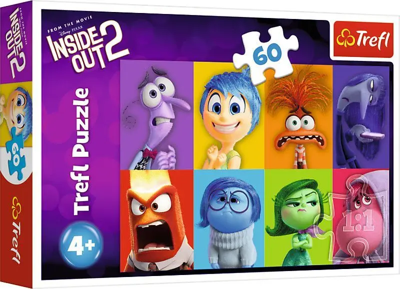 Cover: 5900511173970 | Puzzle 60 - Inside Out 2 | Spiel | In Kartonage | 17397 | 2024 | Trefl