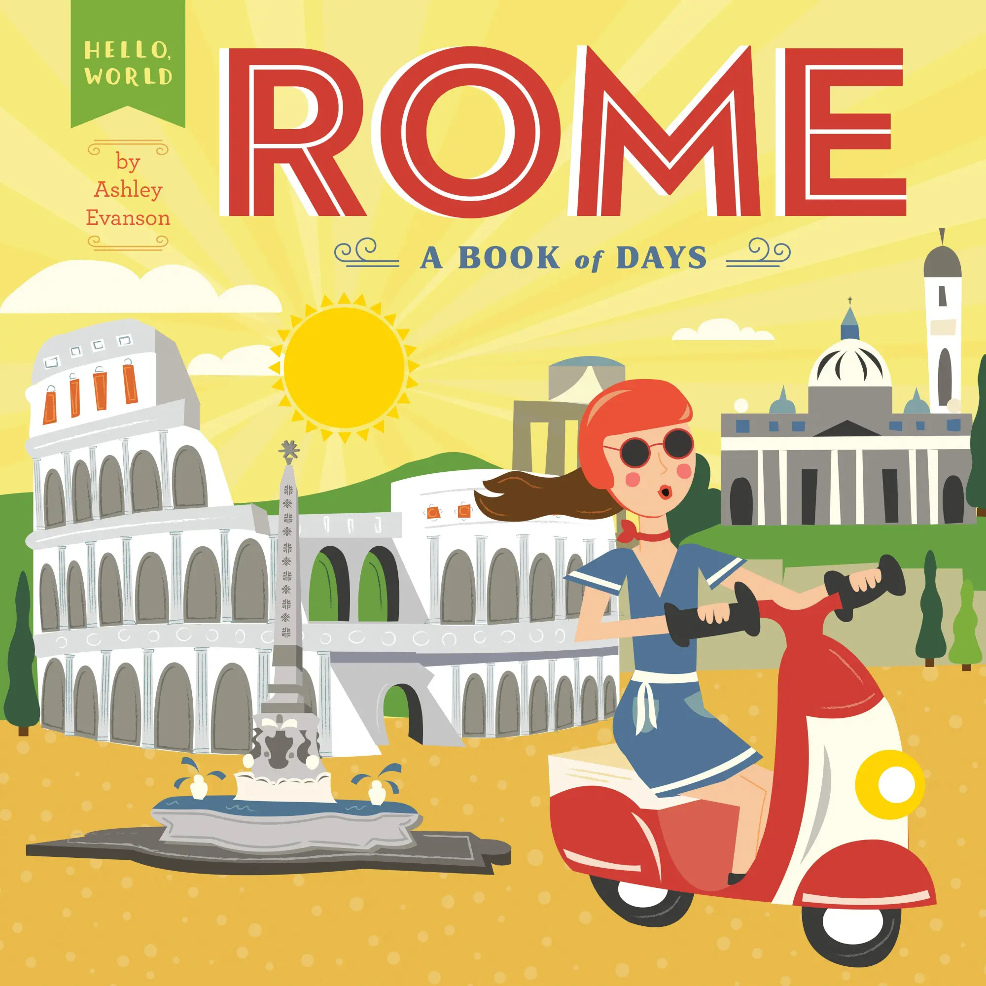 Cover: 9780593223970 | Rome | A Book of Days | Ashley Evanson | Buch | Kinder-Pappbuch | 2021