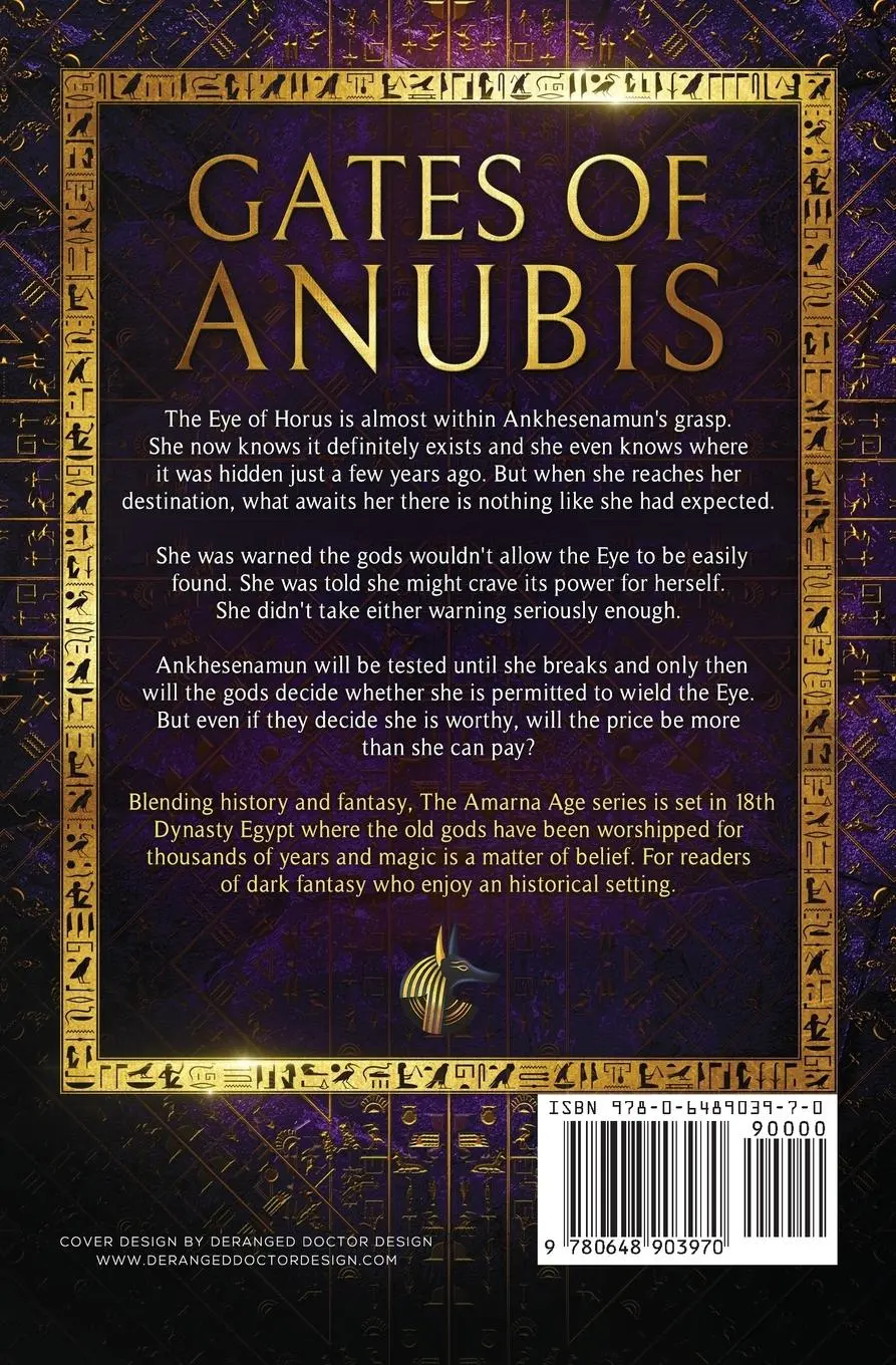Rückseite: 9780648903970 | Gates of Anubis | Kylie Quillinan | Taschenbuch | The Amarna Age