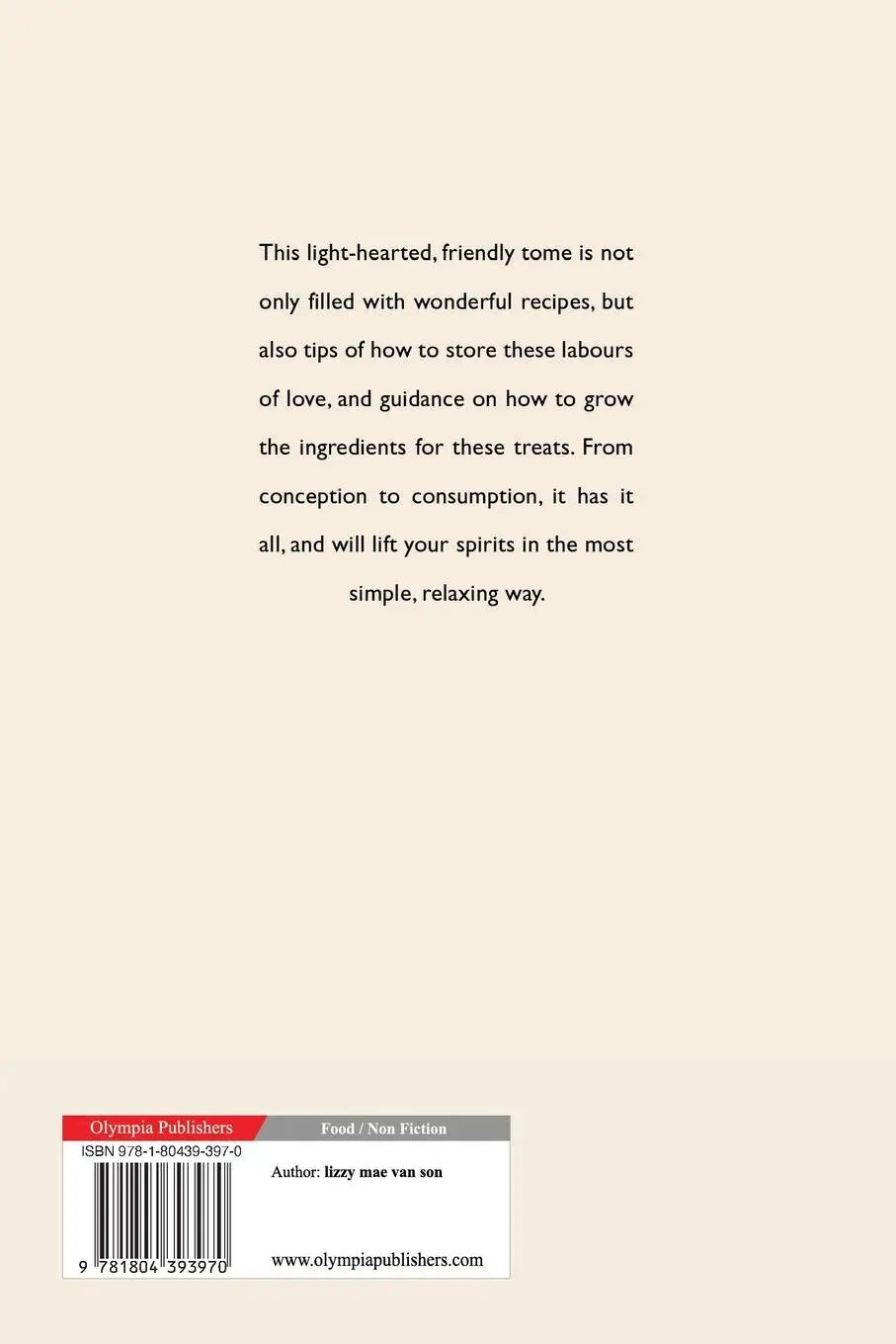 Rückseite: 9781804393970 | Check! Grow It - Cook It - Eat It | Lizzy Mae van Son | Taschenbuch