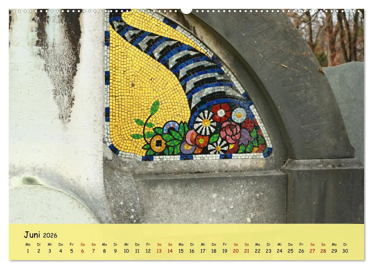 Bild: 9783457393970 | Am Zentralfriedhof in Wien (hochwertiger Premium Wandkalender 2026...
